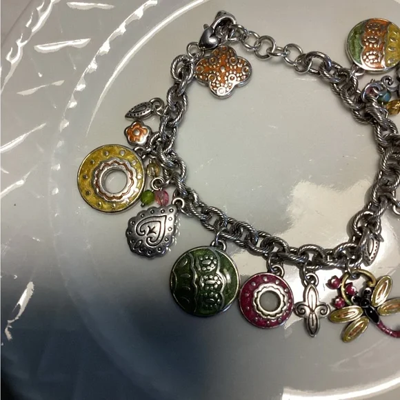 Brighton Flora Dragonfly Charm Bracelet - Picture 2 of 8